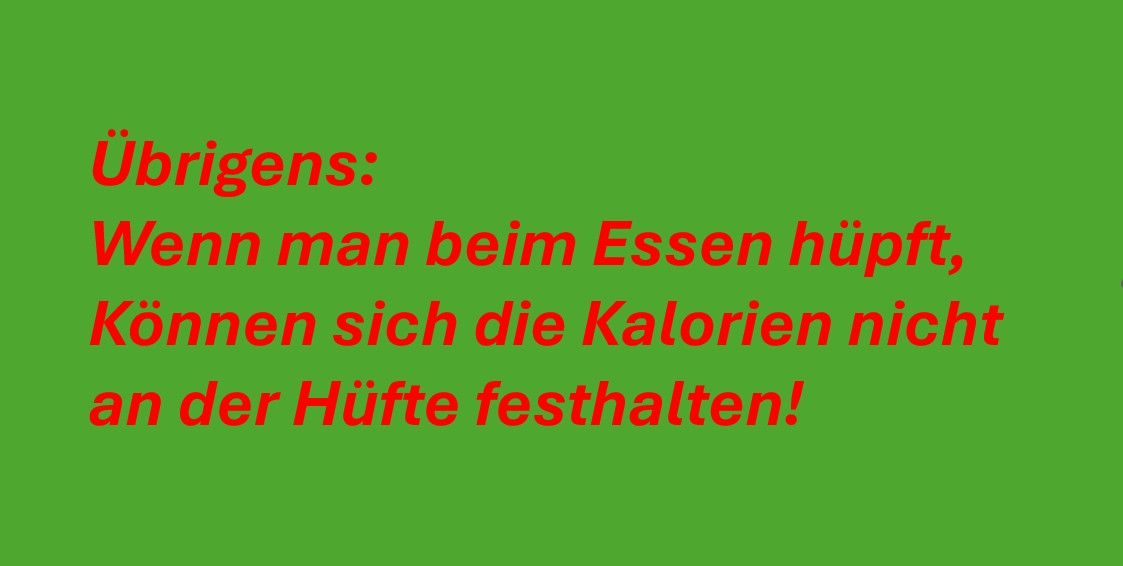 Warum Abnehmen?